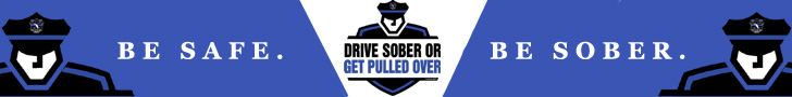 Be Safe. Be Sober.